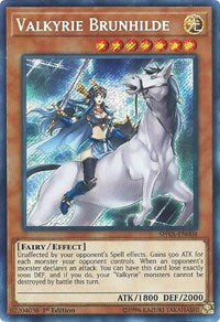 Valkyrie Brunhilde [SHVA-EN004] Secret Rare | Shuffle n Cut Hobbies & Games