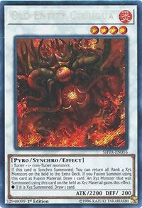 Old Entity Cthugua [SHVA-EN016] Secret Rare | Shuffle n Cut Hobbies & Games