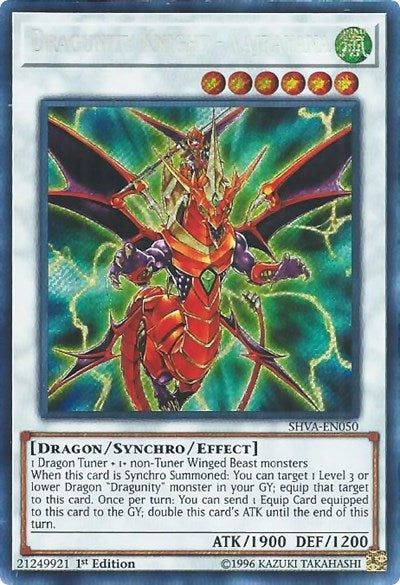 Dragunity Knight - Vajrayana [SHVA-EN050] Secret Rare | Shuffle n Cut Hobbies & Games