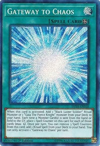 Gateway to Chaos [SHVA-EN058] Secret Rare | Shuffle n Cut Hobbies & Games