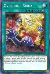 Overdone Burial [MP18-EN143] Secret Rare | Shuffle n Cut Hobbies & Games