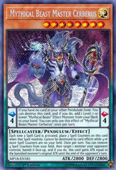 Mythical Beast Master Cerberus [MP18-EN185] Secret Rare | Shuffle n Cut Hobbies & Games