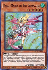 Majesty Maiden, the True Dracocaster [MP18-EN004] Ultra Rare | Shuffle n Cut Hobbies & Games