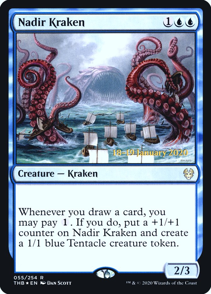 Nadir Kraken [Theros Beyond Death Prerelease Promos] | Shuffle n Cut Hobbies & Games