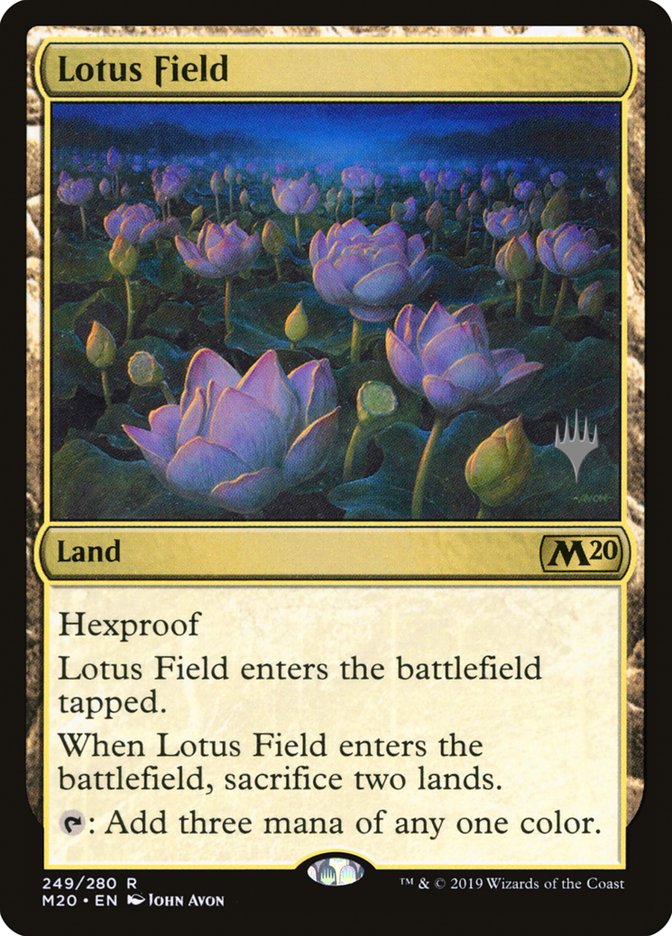 Lotus Field (Promo Pack) [Core Set 2020 Promos] | Shuffle n Cut Hobbies & Games