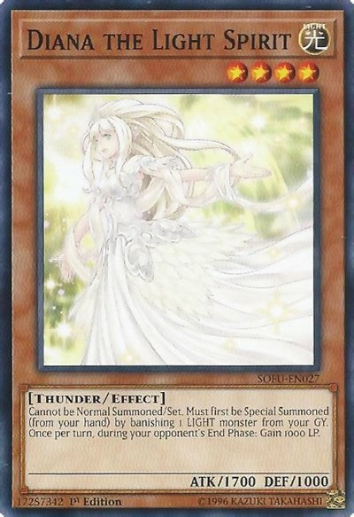 Diana the Light Spirit [SOFU-EN027] Common | Shuffle n Cut Hobbies & Games