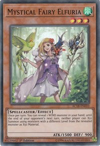 Mystical Fairy Elfuria [AC18-EN010] Super Rare | Shuffle n Cut Hobbies & Games