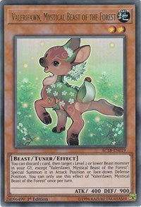 Valerifawn, Mystical Beast of the Forest [AC18-EN019] Ultra Rare | Shuffle n Cut Hobbies & Games