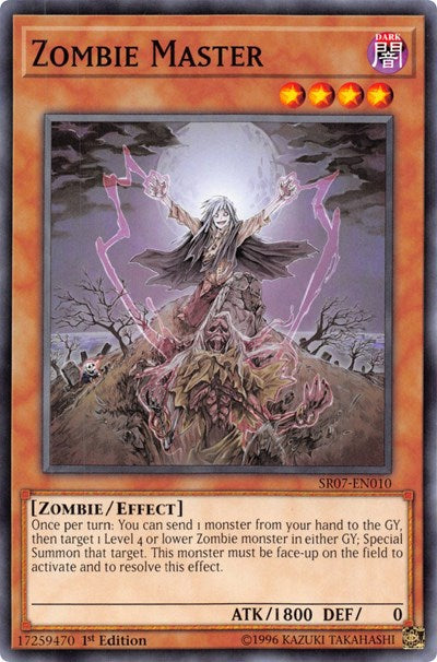 Zombie Master [SR07-EN010] Common | Shuffle n Cut Hobbies & Games