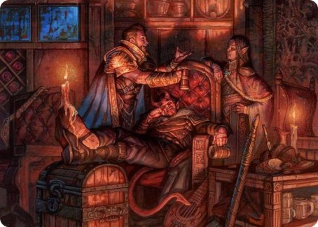 Long Rest Art Card [Dungeons & Dragons: Adventures in the Forgotten Realms Art Series] | Shuffle n Cut Hobbies & Games