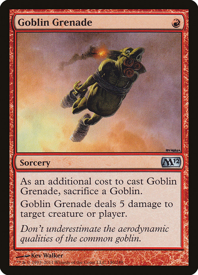 Goblin Grenade [Magic 2012] | Shuffle n Cut Hobbies & Games