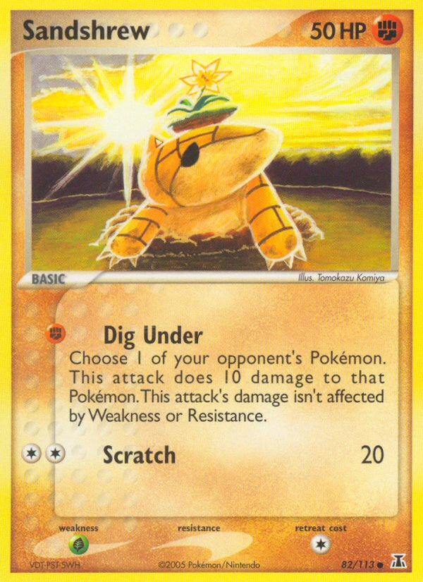 Sandshrew (82/113) [EX: Delta Species] | Shuffle n Cut Hobbies & Games