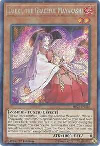 Dakki, the Graceful Mayakashi [HISU-EN027] Secret Rare | Shuffle n Cut Hobbies & Games