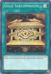 Gold Sarcophagus [HISU-EN051] Secret Rare | Shuffle n Cut Hobbies & Games