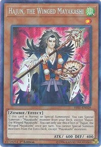 Hajun, the Winged Mayakashi [HISU-EN029] Secret Rare | Shuffle n Cut Hobbies & Games