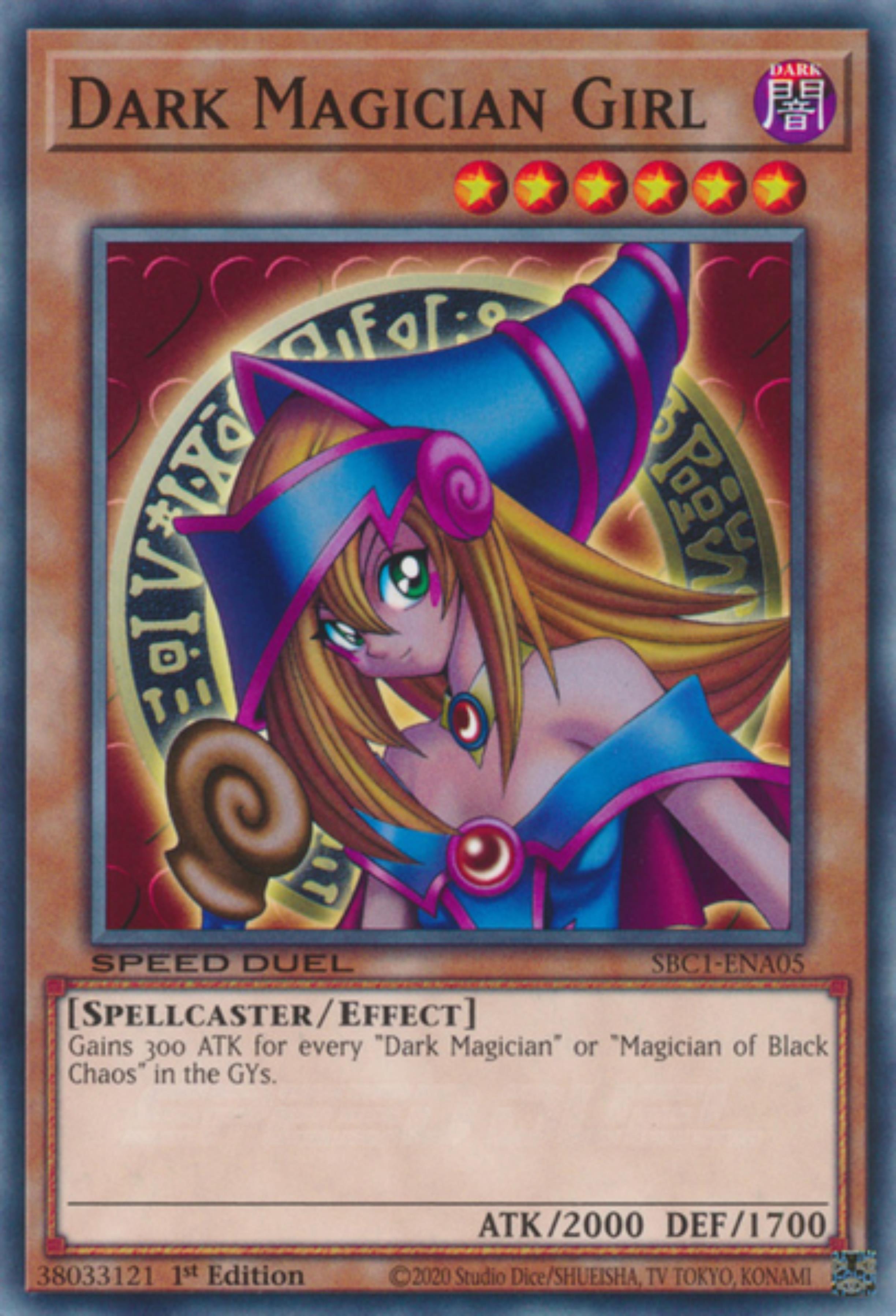 Dark Magician Girl [SBC1-ENA05] Common | Shuffle n Cut Hobbies & Games