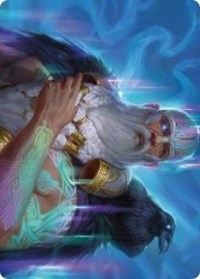 Alrund, God of the Cosmos Art Card [Kaldheim Art Series] | Shuffle n Cut Hobbies & Games