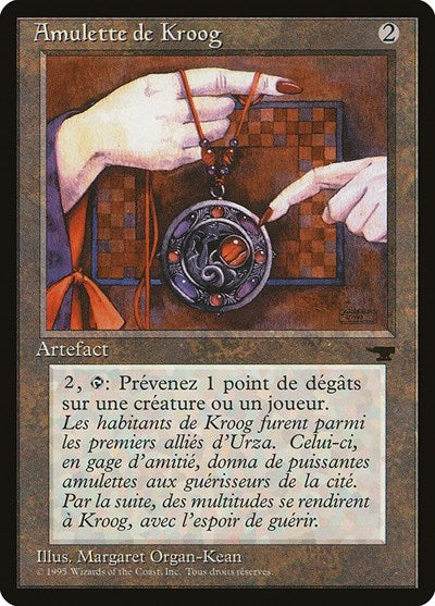 Amulet of Kroog (French) - "Amulette de Kroog" [Renaissance] | Shuffle n Cut Hobbies & Games