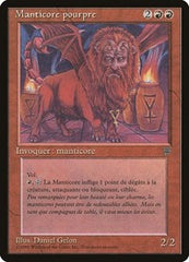 Crimson Manticore (French) - "Manticore pourpre" [Renaissance] | Shuffle n Cut Hobbies & Games