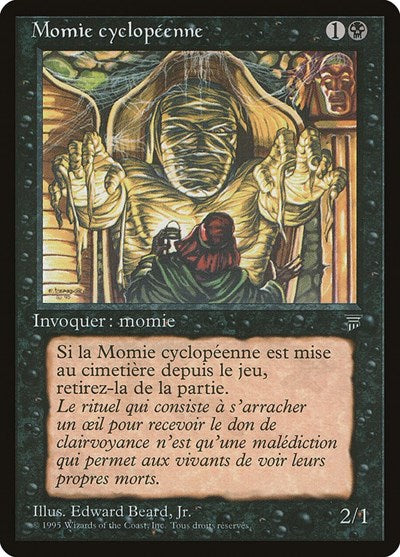 Cyclopean Mummy (French) - "Momie cyclopeenne" [Renaissance] | Shuffle n Cut Hobbies & Games