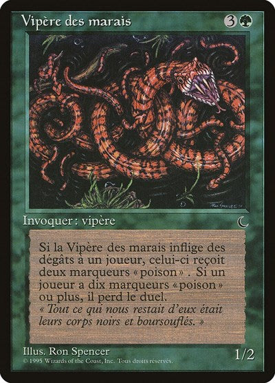 Marsh Viper (French) - "Vipere des marais" [Renaissance] | Shuffle n Cut Hobbies & Games