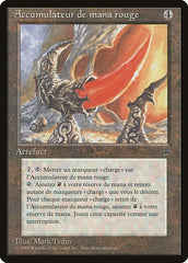 Red Mana Battery (French) - "Accumulateur de mana rogue" [Renaissance] | Shuffle n Cut Hobbies & Games