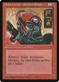 Ironclaw Orcs (German) - "Orks von der eisernen Klaue" [Renaissance] | Shuffle n Cut Hobbies & Games