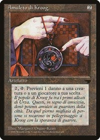 Amulet of Kroog (Italian) - "Amuleto di Kroog" [Rinascimento] | Shuffle n Cut Hobbies & Games