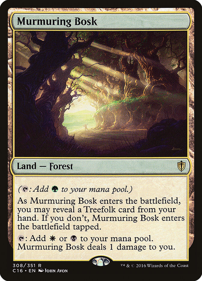 Murmuring Bosk [Commander 2016] | Shuffle n Cut Hobbies & Games