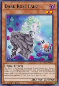 Dark Rose Fairy [LED4-EN024] Rare | Shuffle n Cut Hobbies & Games