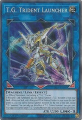 T.G. Trident Launcher [SAST-EN050] Secret Rare | Shuffle n Cut Hobbies & Games