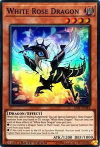 White Rose Dragon [SAST-ENSE4] Super Rare | Shuffle n Cut Hobbies & Games