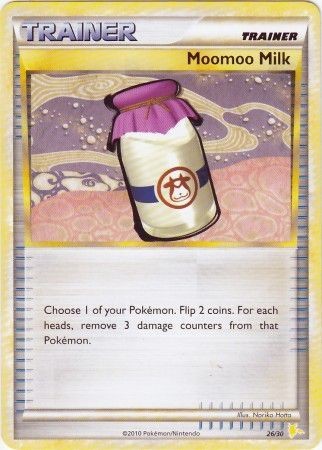 Moomoo Milk (26/30) [HeartGold & SoulSilver: Trainer Kit - Raichu] | Shuffle n Cut Hobbies & Games