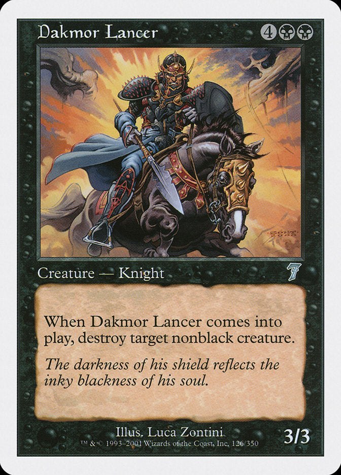 Dakmor Lancer [Seventh Edition] | Shuffle n Cut Hobbies & Games