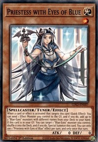 Priestess with Eyes of Blue [LDS2-EN007] Common | Shuffle n Cut Hobbies & Games