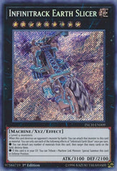 Infinitrack Earth Slicer [INCH-EN009] Secret Rare | Shuffle n Cut Hobbies & Games