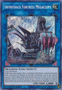 Infinitrack Fortress Megaclops [INCH-EN011] Secret Rare | Shuffle n Cut Hobbies & Games