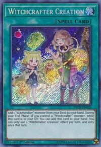 Witchcrafter Creation [INCH-EN020] Secret Rare | Shuffle n Cut Hobbies & Games