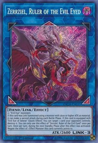 Zerrziel, Ruler of the Evil Eyed [INCH-EN031] Secret Rare | Shuffle n Cut Hobbies & Games