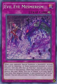 Evil Eye Mesmerism [INCH-EN038] Secret Rare | Shuffle n Cut Hobbies & Games