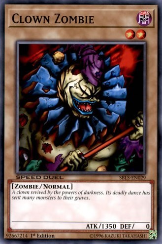 Clown Zombie [SBLS-EN029] Common | Shuffle n Cut Hobbies & Games