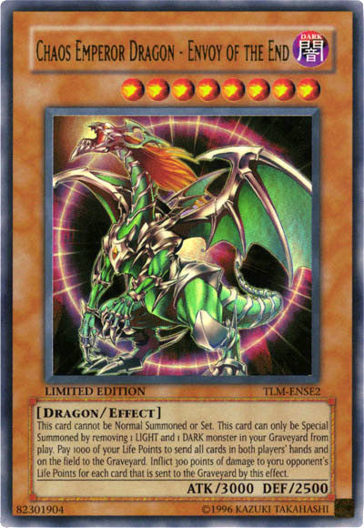 Chaos Emperor Dragon - Envoy of the End [TLM-ENSE2] Ultra Rare | Shuffle n Cut Hobbies & Games