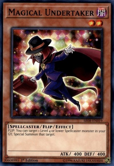 Magical Undertaker [SR08-EN019] Common | Shuffle n Cut Hobbies & Games