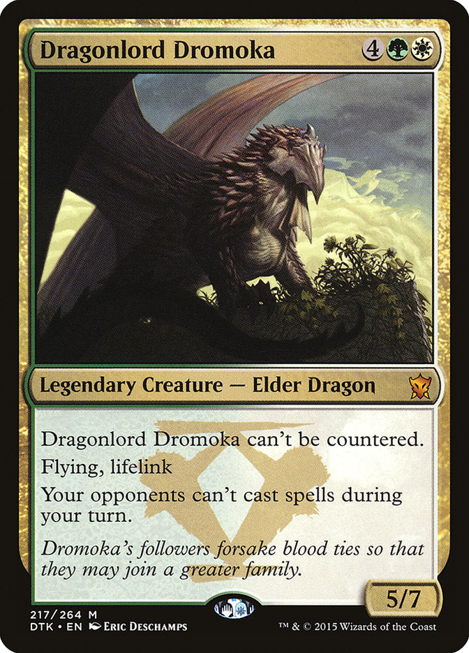 Dragonlord Dromoka [Dragons of Tarkir] | Shuffle n Cut Hobbies & Games