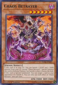 Chaos Betrayer [DANE-EN021] Rare | Shuffle n Cut Hobbies & Games