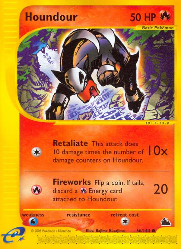 Houndour (66/144) [Skyridge] | Shuffle n Cut Hobbies & Games