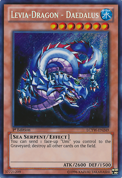 Levia-Dragon - Daedalus [LCYW-EN249] Secret Rare | Shuffle n Cut Hobbies & Games