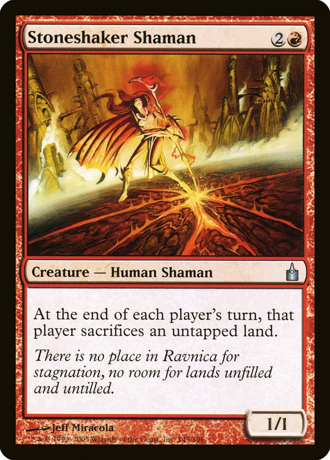 Stoneshaker Shaman [Ravnica: City of Guilds] | Shuffle n Cut Hobbies & Games