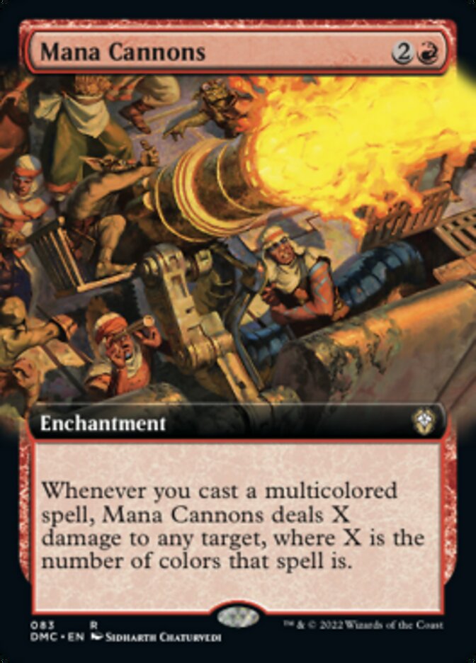 Mana Cannons (Extended Art) [Dominaria United Commander] | Shuffle n Cut Hobbies & Games