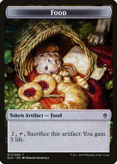 Faerie // Food (17) Double-Sided Token [Throne of Eldraine Tokens] | Shuffle n Cut Hobbies & Games